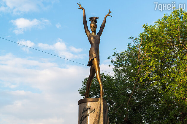 Памятник балерине Майе Плисецкой