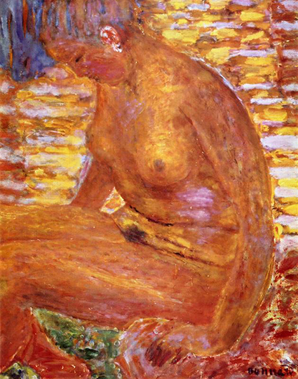 Sombre Nude, Пьер Боннар, 1941