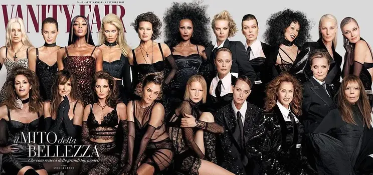 Супермодели для Vanity Fair